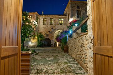 Front of property - evening/night