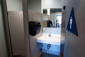 Shared bathroom