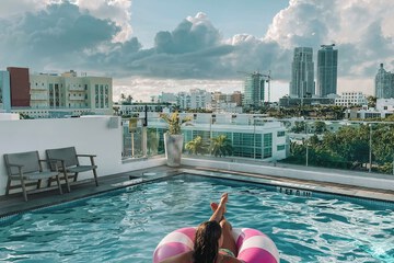 Rooftop pool