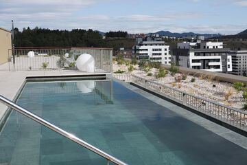 Rooftop pool