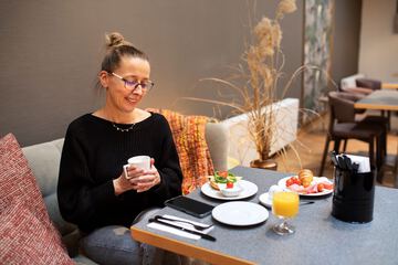 Breakfast area