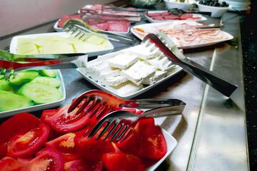 Breakfast buffet