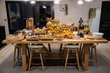 Breakfast area