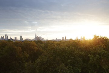 City view from property