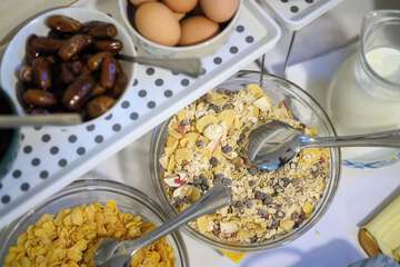 Breakfast buffet