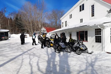 Snowmobiling