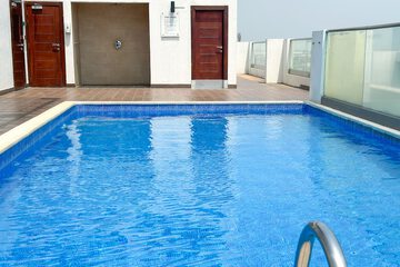 Rooftop pool