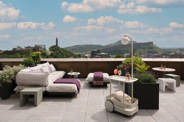 Rooftop terrace
