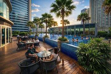 Infinity pool