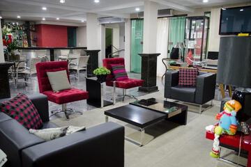 Reception hall