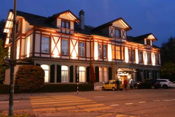Front of property - evening/night