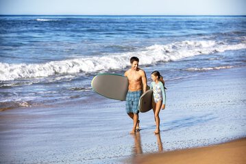 Surfing/boogie boarding