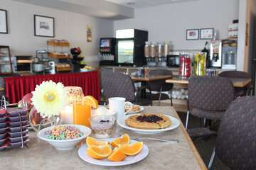 Breakfast area