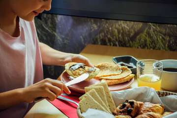 Breakfast buffet