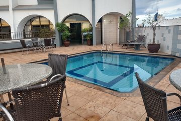 Rooftop pool