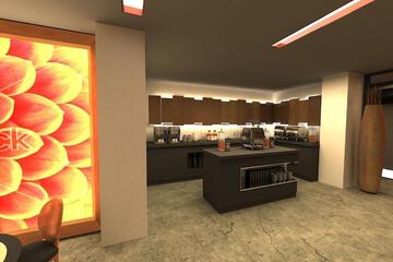 Breakfast area