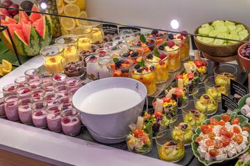 Breakfast buffet