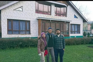 outside