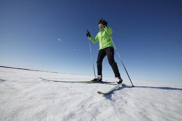 Skiing