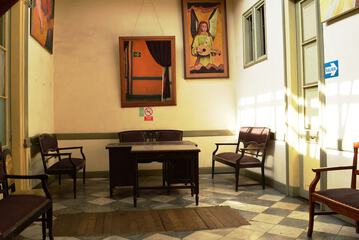 Lobby sitting area