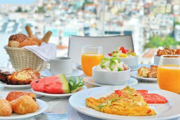 Breakfast area