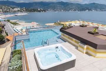 Rooftop pool