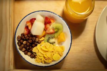 Breakfast buffet