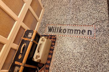 Interior entrance