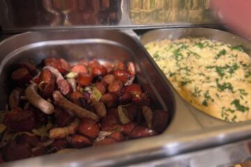 Breakfast buffet