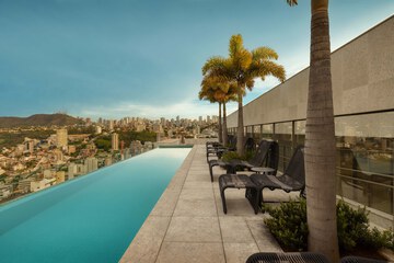 Rooftop pool