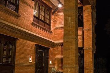 Front of property - evening/night