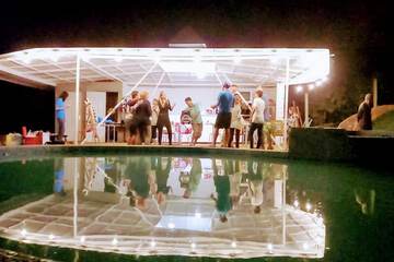 Poolside bar