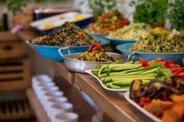 Breakfast buffet