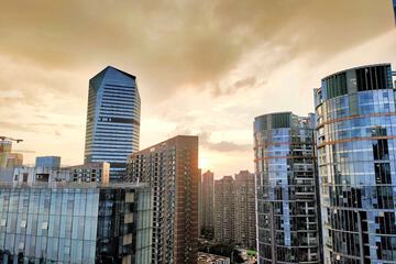 City view from property