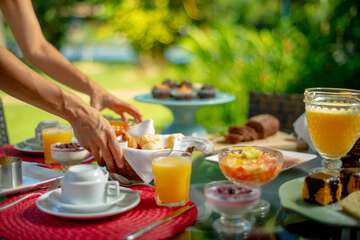 Breakfast area