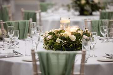 Indoor wedding
