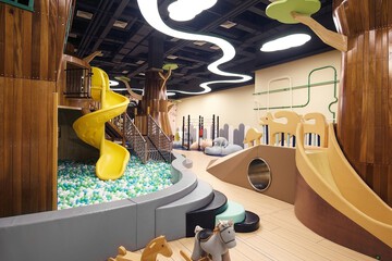 Children's play area - indoor