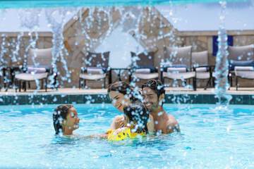 Rooftop pool