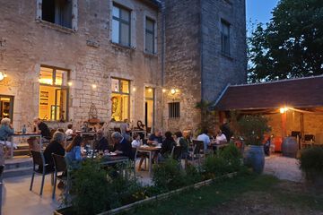 Front of property - evening/night