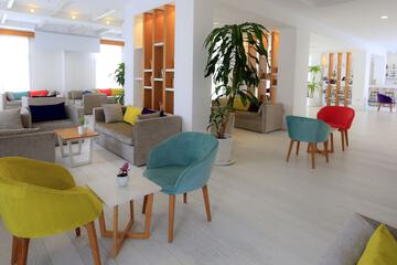 Lobby sitting area