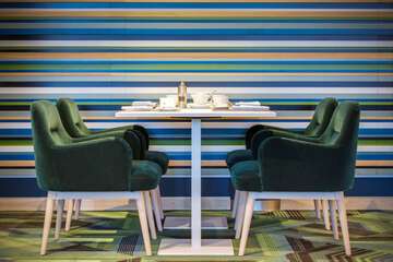 Breakfast area