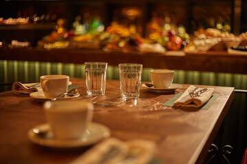 Breakfast area