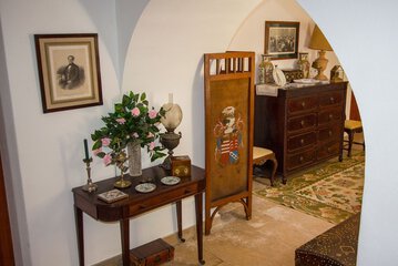 Interior entrance