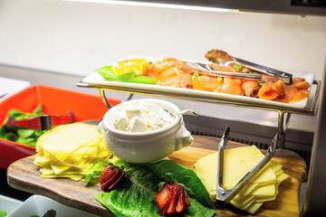 Breakfast buffet