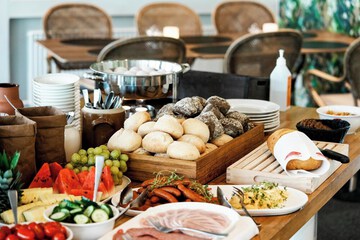 Breakfast buffet