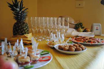 Breakfast buffet