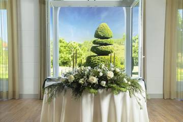 Indoor wedding