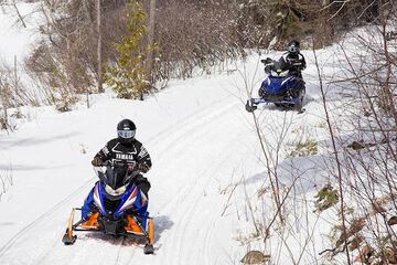 Snowmobiling