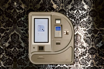 Check-in/check-out kiosk