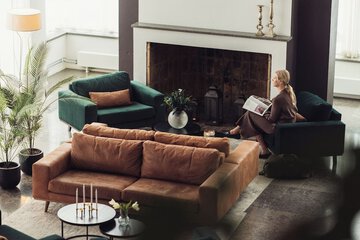 Lobby sitting area